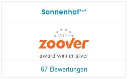 Award Sonnenhof Zoover